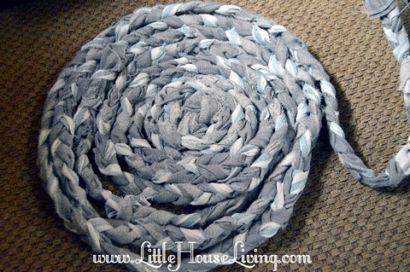Comment faire tapis Rag - Tutoriel Comment faire un beau tapis Tressé