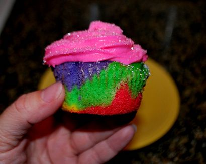 Comment faire des petits gâteaux aux couleurs arc-en-, Skip To My Lou