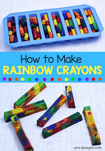 Comment faire arc - Crayons de couleur pré-K Pages