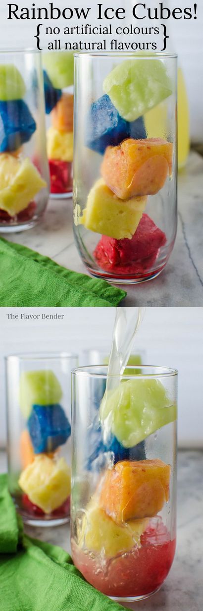 Comment faire arc cubes de glace! (Pas de colorant alimentaire!), La saveur Bender