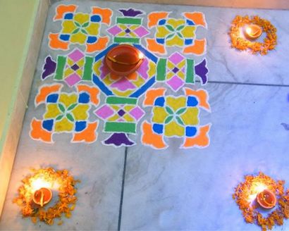 Comment faire Rangoli Designs - Diwali Rangoli Designs 2015