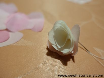 Wie reale Silk Blumen Rosen Make - Tutorial Teil 1, Nähen historisch