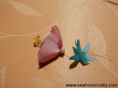 Wie reale Silk Blumen Rosen Make - Tutorial Teil 1, Nähen historisch