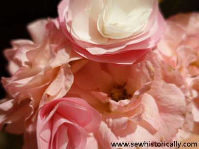 Wie reale Silk Blumen Rosen Make - Tutorial Teil 1, Nähen historisch