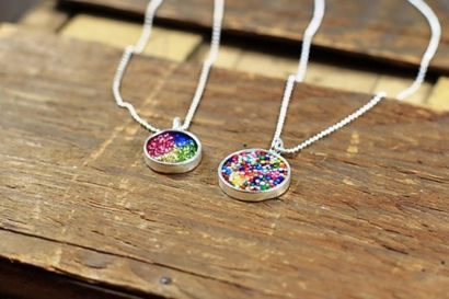 Comment faire Pendentifs résine