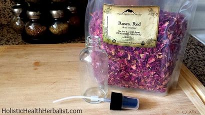 Comment faire Eau de Rose - Santé holistique Herbalist