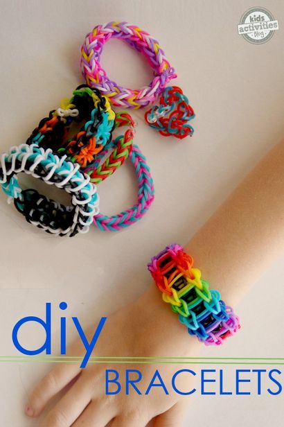 Comment faire Élastique Bracelets - Activités pour Enfants Blog