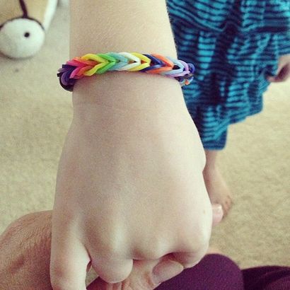 Comment faire Élastique Bracelets - Pas de Rainbow Métier à tisser - Pixie cannetilles
