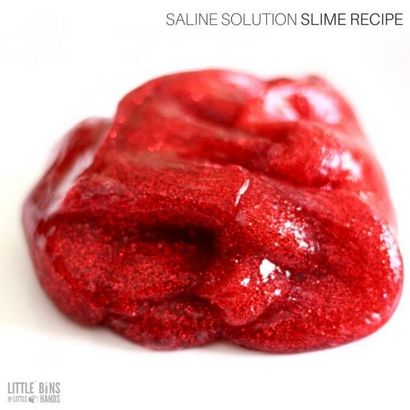 Comment faire Saline Solution Slime Recette pour Kid - Science s