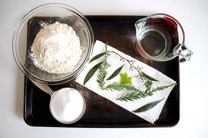 Comment faire du sel pâte Ornements 5 étapes (avec photos)