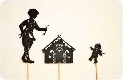 Comment faire Shadow Puppets pour The Gingerbread Man
