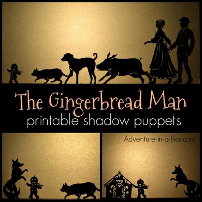 Wie man Shadow Puppets für The Lebkuchen-Mann