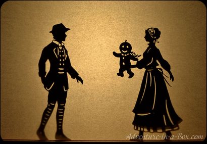 Comment faire Shadow Puppets pour The Gingerbread Man