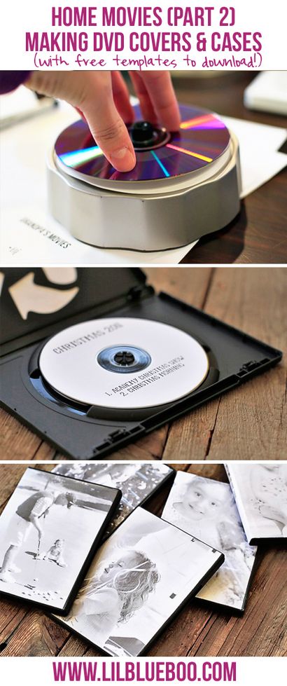 Comment faire simple DVD étiquettes et des jaquettes de cas (avec des modèles gratuits)