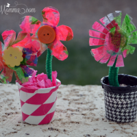 Comment faire de simples CD Recycled Toupies - Artsy Momma