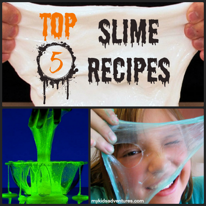 Comment faire Slime, 5 Recettes faciles pour Halloween Fun My Kids - Adventures
