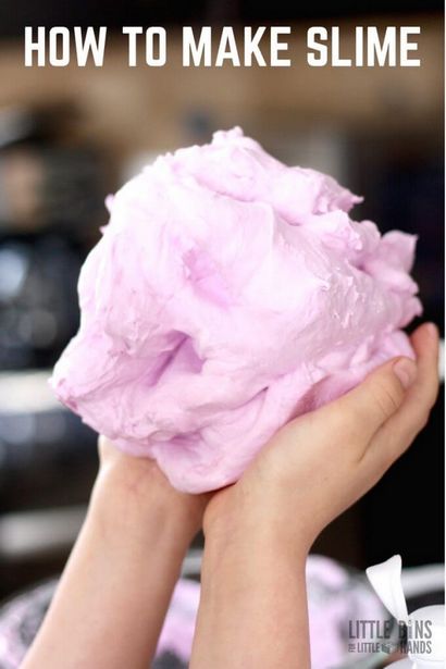 Comment faire Slime Recettes avec Elmers colle pour la science enfants