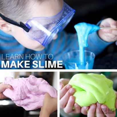 Comment faire Slime Recettes avec Elmers colle pour la science enfants