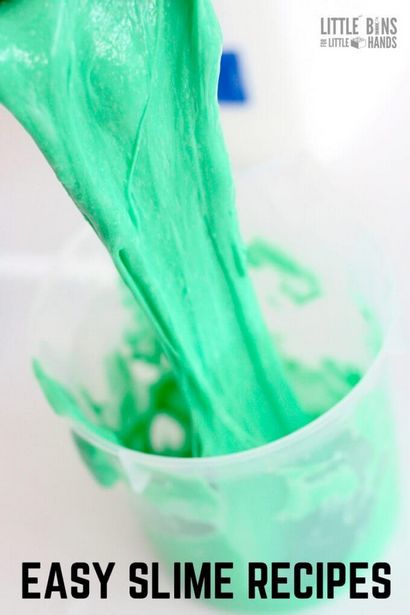 Comment faire Slime Recettes avec Elmers colle pour la science enfants