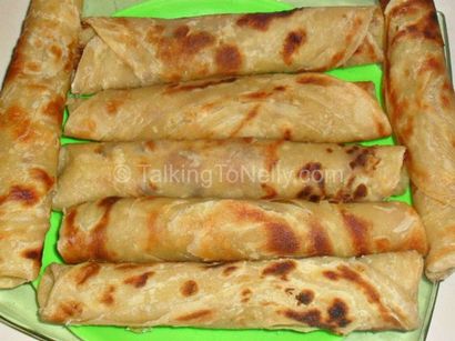 Comment faire en couches souple chapati (chapati Za Ngozi)