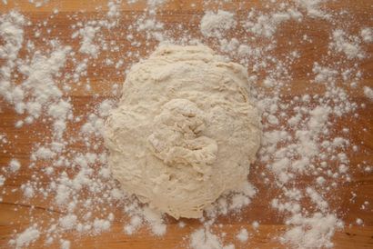 Comment faire Pain au levain - pinçait sel