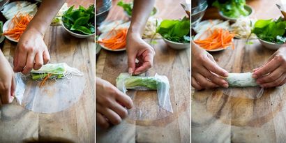 Wie man Frühlingsrollen, Frische Vietnamesisch Sommer Rolls