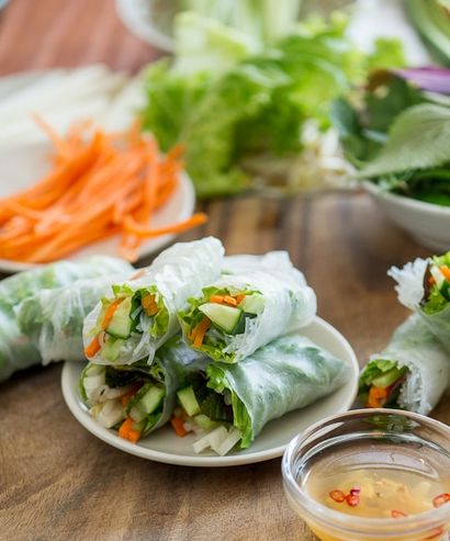 Wie man Frühlingsrollen, Frische Vietnamesisch Sommer Rolls