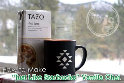 Comment faire Starbucks Vanilla Chai Tea Latte