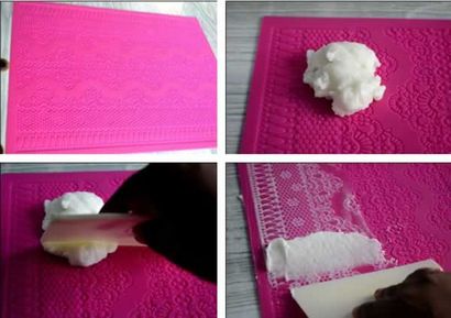 Comment faire de la dentelle de sucre - Faire cuire mon gâteau