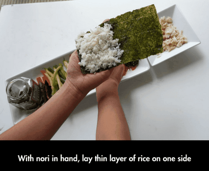 Wie man Sushi temaki handrolls machen - Steamy Küche Rezepte