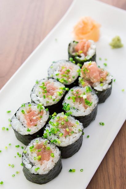 Wie Sushi macht mit Visual Guide, Schmecken Frischer Blog, PBS Lebensmittel