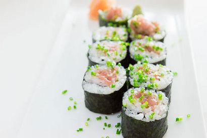 Wie Sushi macht mit Visual Guide, Schmecken Frischer Blog, PBS Lebensmittel