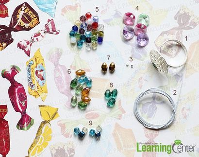 Wie man Sweetylicious kostbaren Ring - DIY Bunte Perlen Cluster-Ring