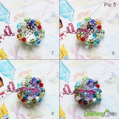 Wie man Sweetylicious kostbaren Ring - DIY Bunte Perlen Cluster-Ring