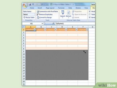 Comment faire des tableaux avec Microsoft Excel (avec photos)