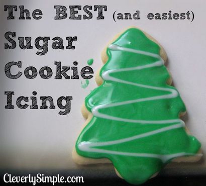 Comment faire le meilleur (et facile) Biscuit au sucre Glaçage (Glaze) - Cleverly Simplifiée Recettes - DIY De