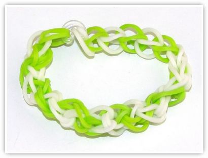 Comment faire le bracelet en spirale, Métier à tisser arc-en-Patterns