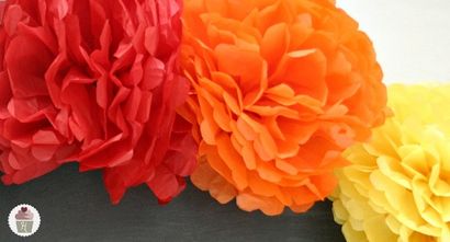 Wie man Seidenpapier Blumen machen - Hoosier Homemade