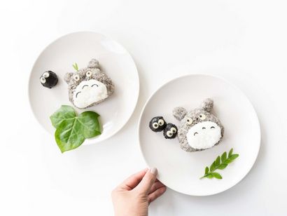 Wie man Totoro Reis-Kuchen