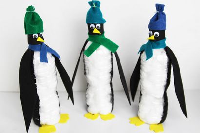 Wie man Wasserflasche Penguins