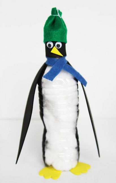 Comment faire Penguins Bouteille d'eau