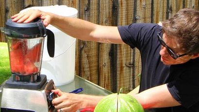 Wie man Wassermelone Mondenschein (Schritt für Schritt mit Bildern) - Kupfer Mondenschein noch Kits -