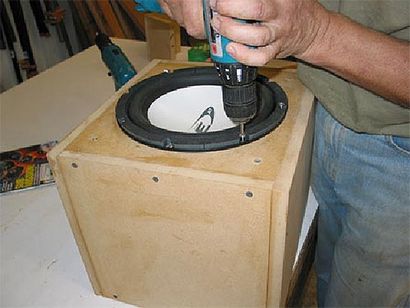 Comment faire Fait maison en bois bricolage Haut-parleurs - Electronique Hobby Génie pratique pédagogique