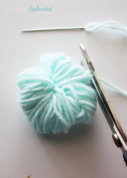 Comment faire Yarn pompons