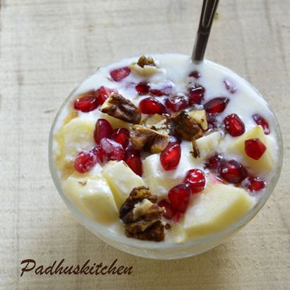 Wie machen Joghurt zu Hause Making Curd (Dahi) -Curd Rezept, Padhuskitchen
