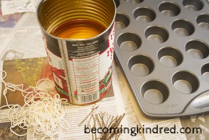Red and Honey - Wie Sie Ihr eigenes Beeswax Teelichter Make
