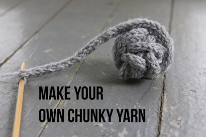 Comment faire votre propre fil sur Chunky craftsy