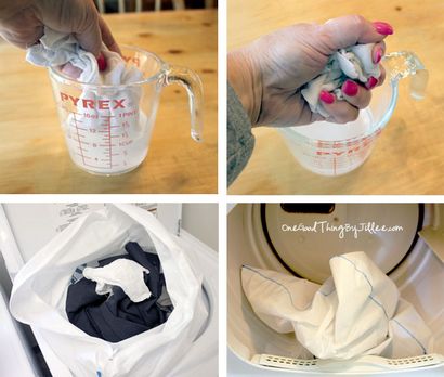 Comment faire votre propre nettoyage Dryel Chiffons - Une bonne chose par Jillee