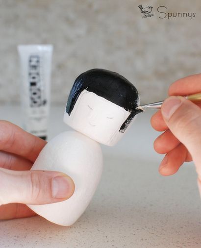 Comment faire vos propres corps BLANK Kokeshi - SPUNNYS