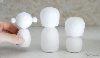 Comment faire vos propres corps BLANK Kokeshi - SPUNNYS